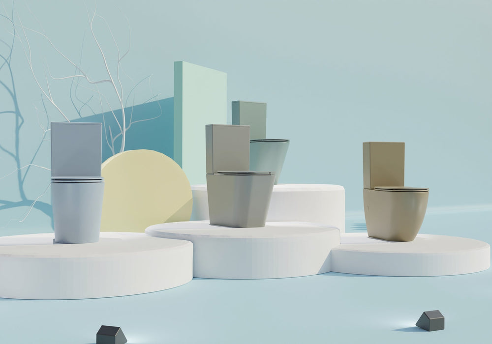 FOSSIL NATURA 04107 GALES Inodoro Completo Rimless Aquasky