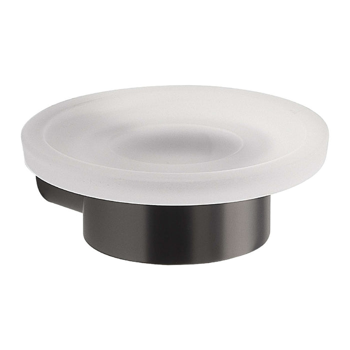 GEDY PI118100000 Gun Metal Soap Dish