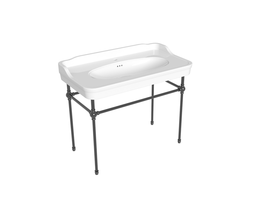 VALADARES APOLO White Sink with Metal Support
