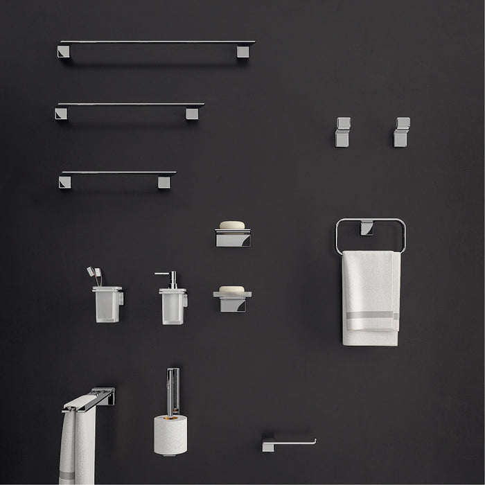 GEDY A9701300000 IL GIGLIO Toallero Argolla Cromo