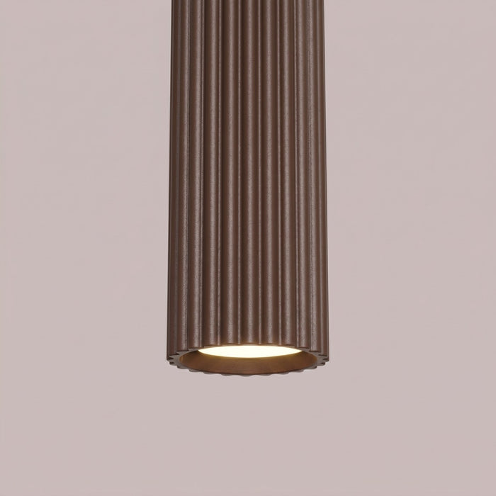 SOLLUX SL.2336 Lámpara colgante KARBON 1 marrón