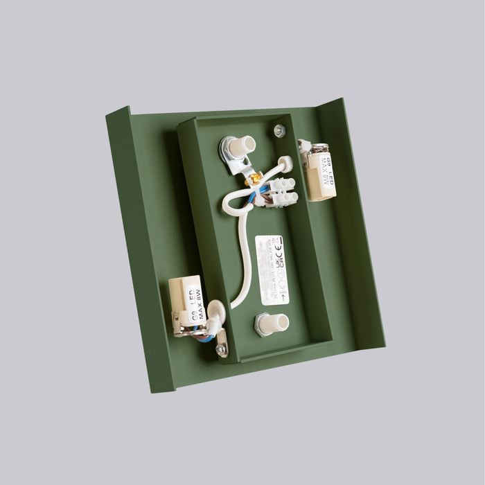 SOLLUX SL.2012 Aplique de pared VANTA verde oliva