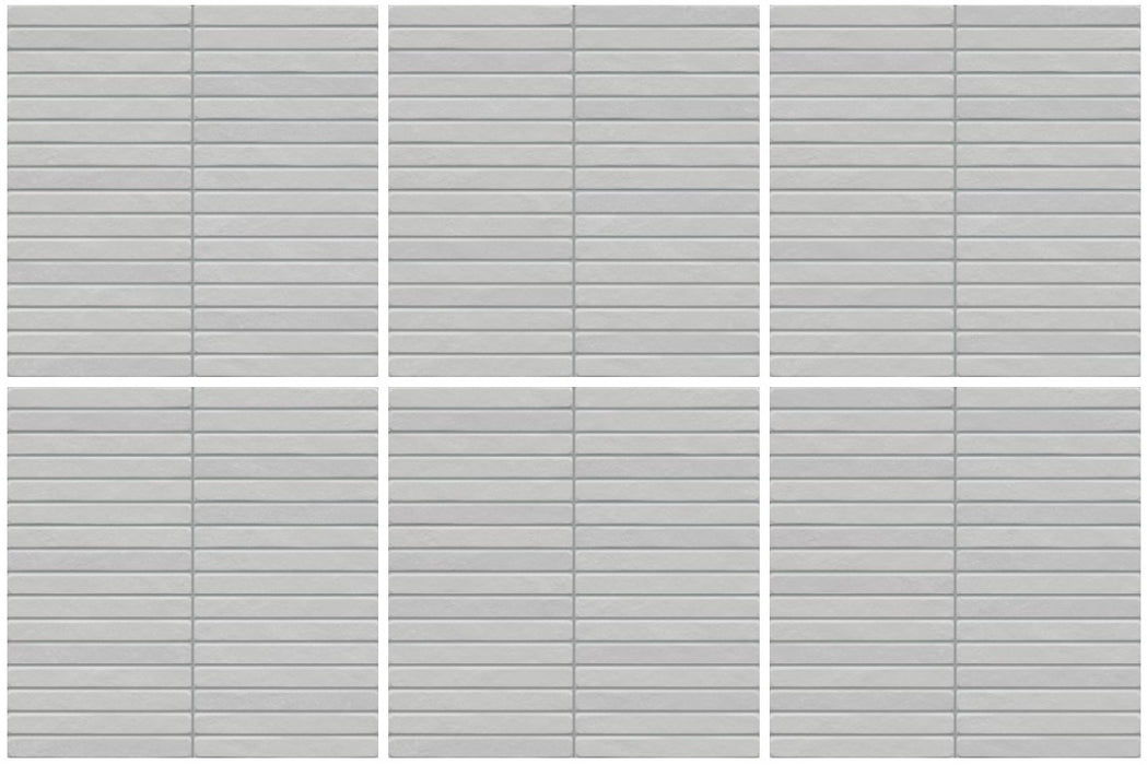 LA PLATERA PENCIL KROMO ASH 35x35 Azulejo Pasta Blanca