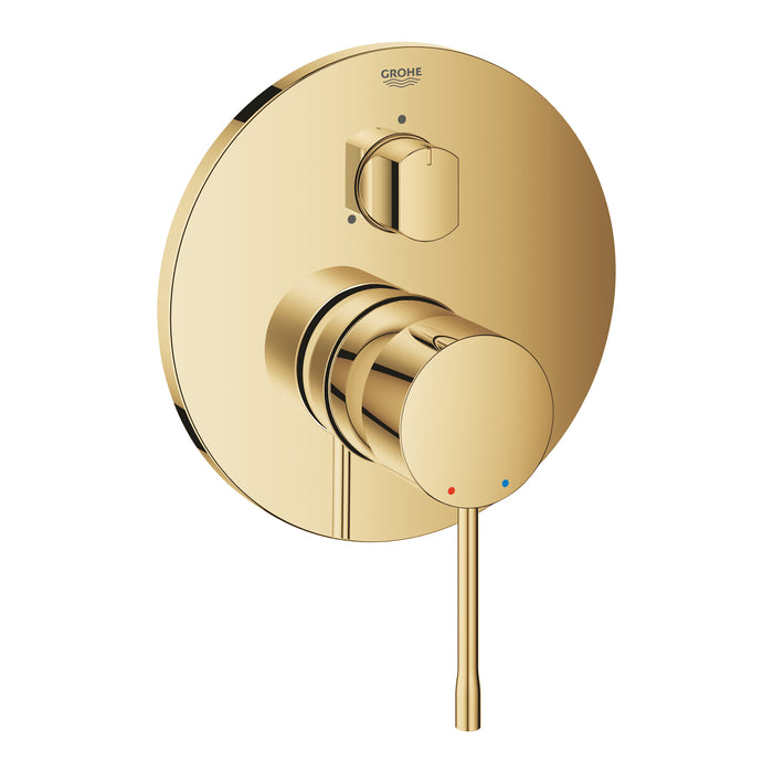 GROHE 24 169 GL1 ESSENCE Monomando con inversor de 3 vías oro brillo
