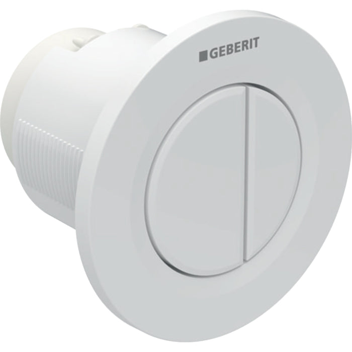 GEBERIT 116.043.11.1 SIGMA 01 Pulsador Doble Descarga Blanco Alpino