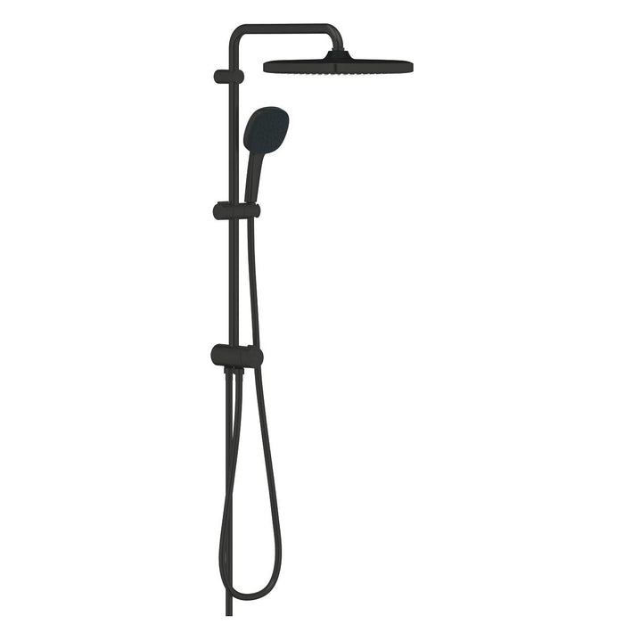 GROHE 26 977 243 TEMPESTA System 250 Cube Shower system with diverter Matte Black