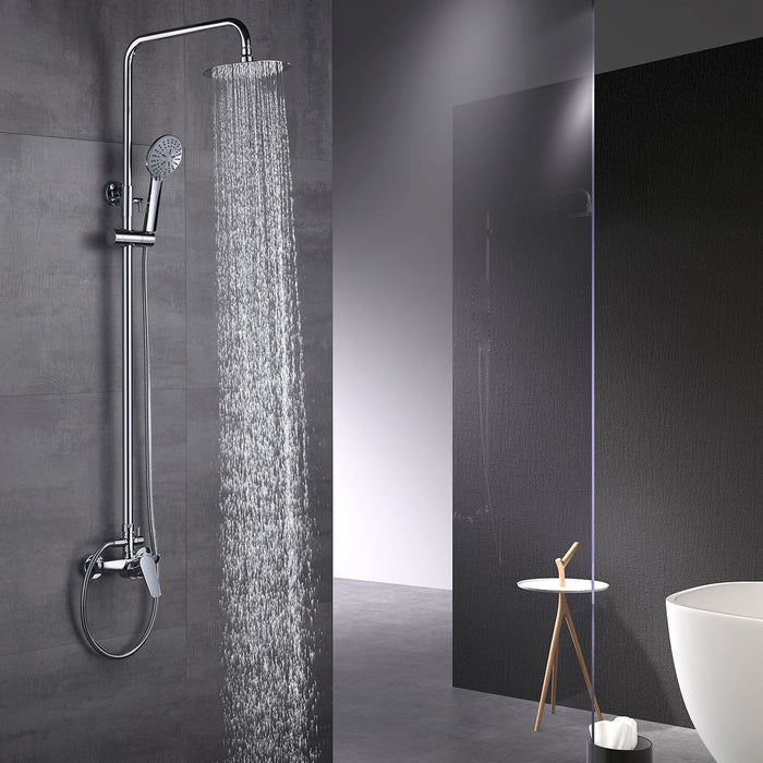 IMEX BDT021 TEIDE Grifo Monomando Conjunto de Ducha Telescópico