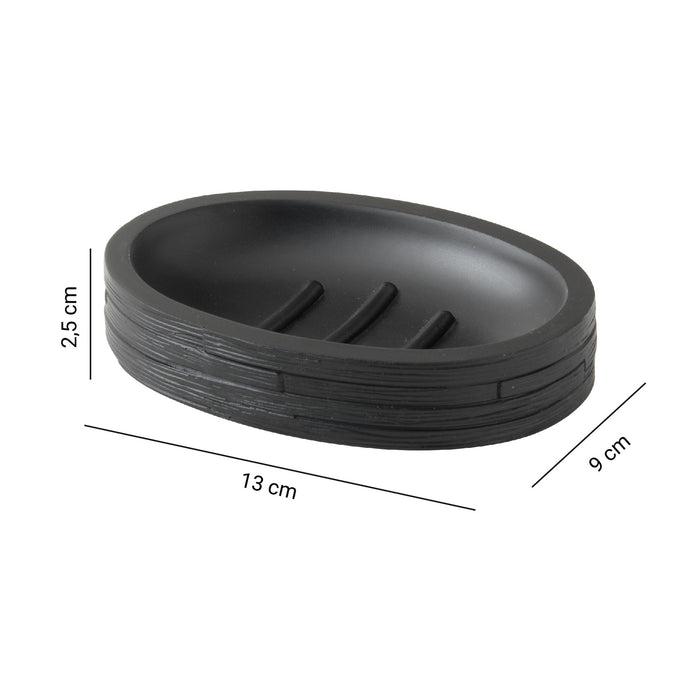 GEDY HE111400000 HELEN Black Soap Dish