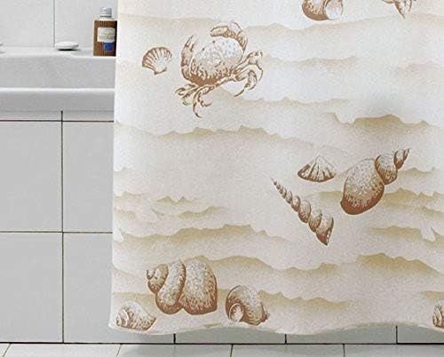 GEDY 6018771530 G-CONCHIGLIE Cortina Beige 180X200