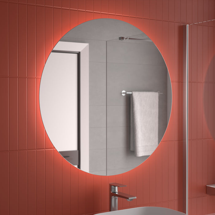 SALGAR NORA Espejo Redondo Con Luz