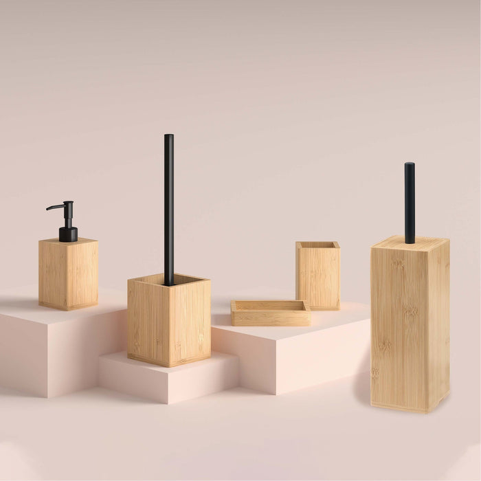 GEDY BN983500000 BONNIE Toothbrush Holder Natural