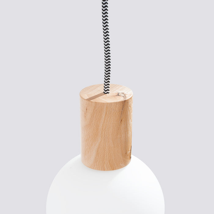 SOLLUX SL.1645 Lámpara de pared NIBMI G9 con interruptor madera natural/blanco/negro