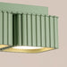 SOLLUX SL.3117 Lámpara De Techo Riff 2 Verde Salvia Gx53