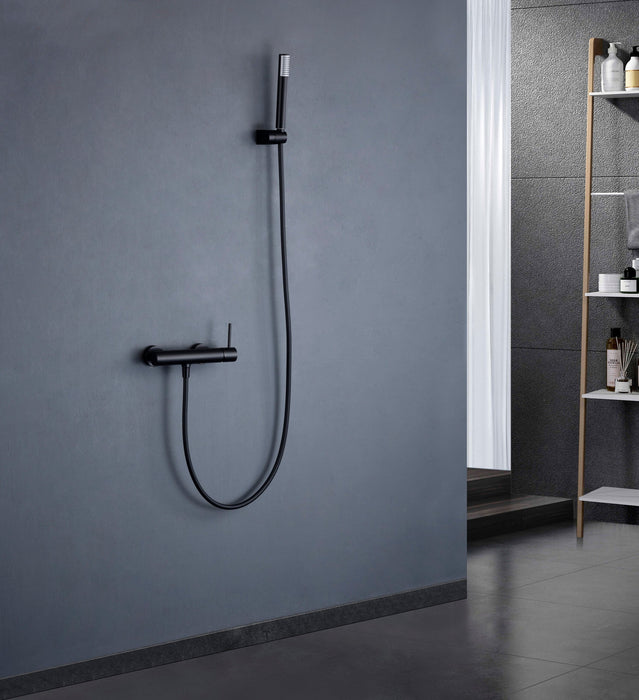 IMEX BDM039-5NG MONZA Single-Handle Shower Faucet Kit Matte Black