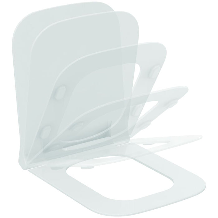 IDEAL STANDARD TV67401 IDEALIVE Tapa Asiento Caída Amortiguada Blanco