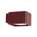 SOLLUX SL.3073 Lámpara De Pared Riff Burdeos Gx53
