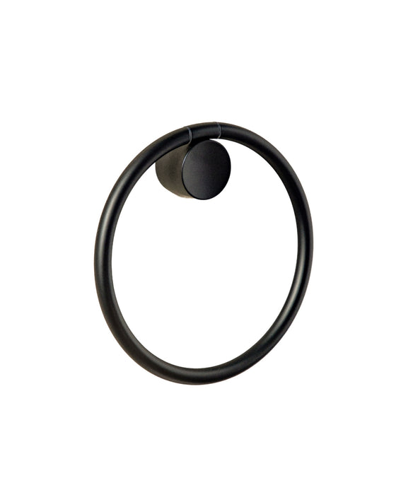 COSMIC WJC277A0071036 GEYSER Toallero Aro Negro Mate