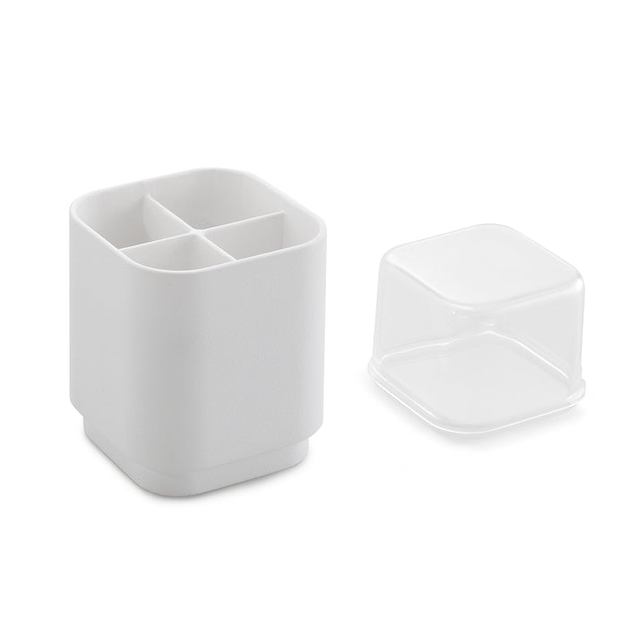 GEDY 63052200300 SEVENTY Headrest Toothbrush Holder White