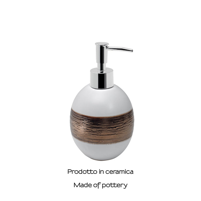 GEDY AX800200300 ALEXIA Dosificador Blanco Cobre