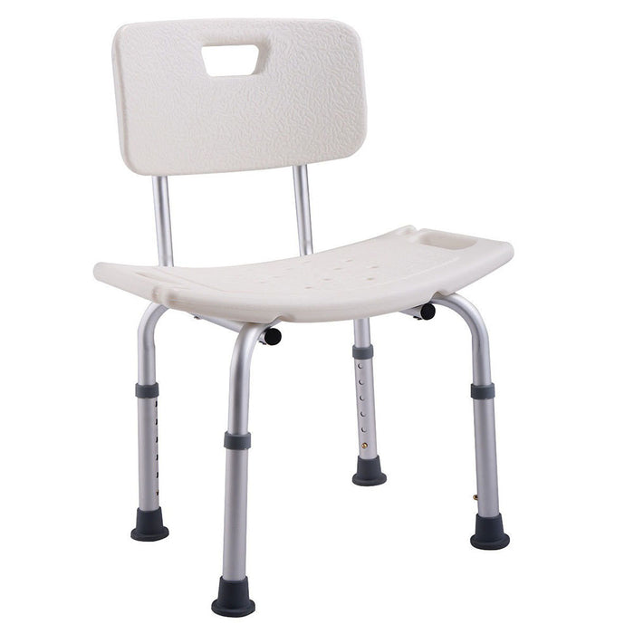 LLAVISAN 830064 Pack Square Shower Chair + 30 Cm Non-Slip Handle