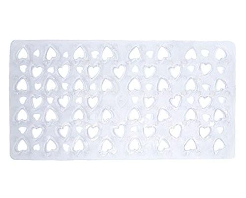 GEDY CO36750030 Antideslizante Bañera 36X75 G-Cuore Transparente