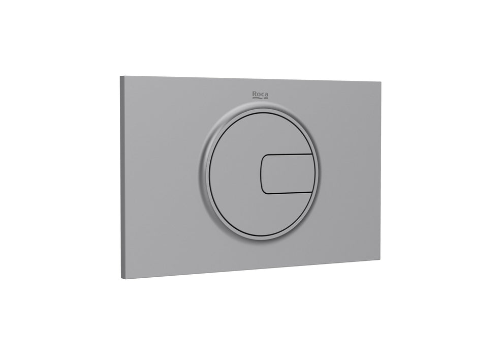 ROCA A890198002 PL4.A DUAL Placa Accionamiento Gris