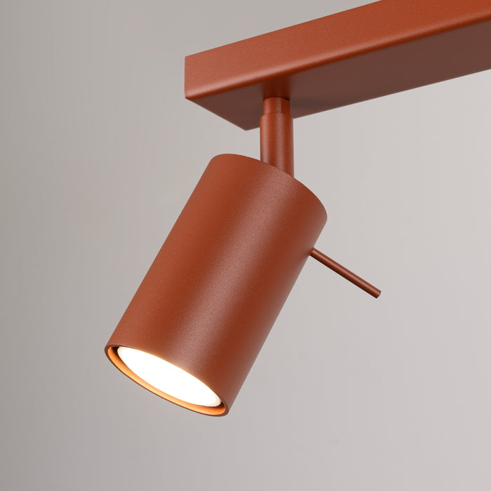 SOLLUX SL.1511 Plafón RING 6L rojo ocre ocre rojo