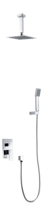IMEX GT006 BERLIN Conjunto de Ducha Empotrado Monomando Cromo