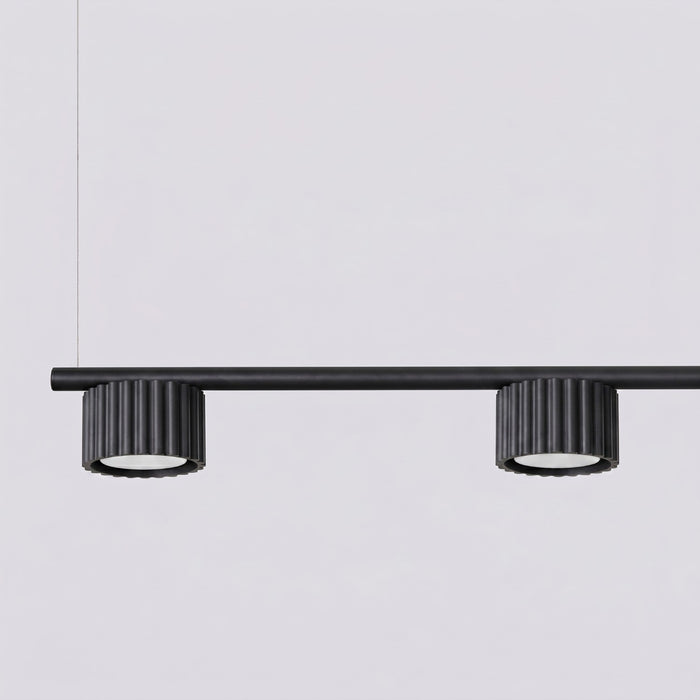 SOLLUX SL.2696 Araña AURA 4 negro Gx53