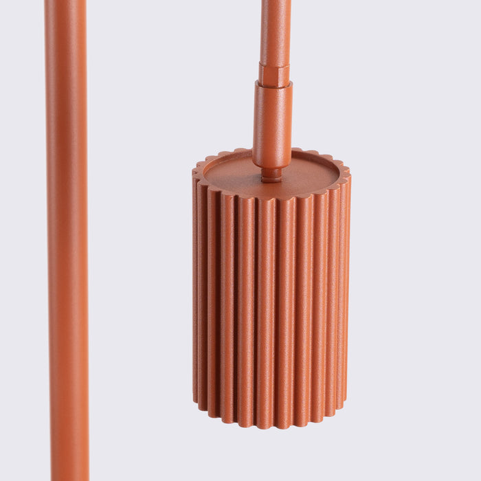 SOLLUX SL.2023 Lámpara de pie KARBON 1 ocre rojo