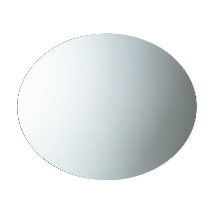 GEDY 25750000000 Reversible Oval Mirror 55X75 cm