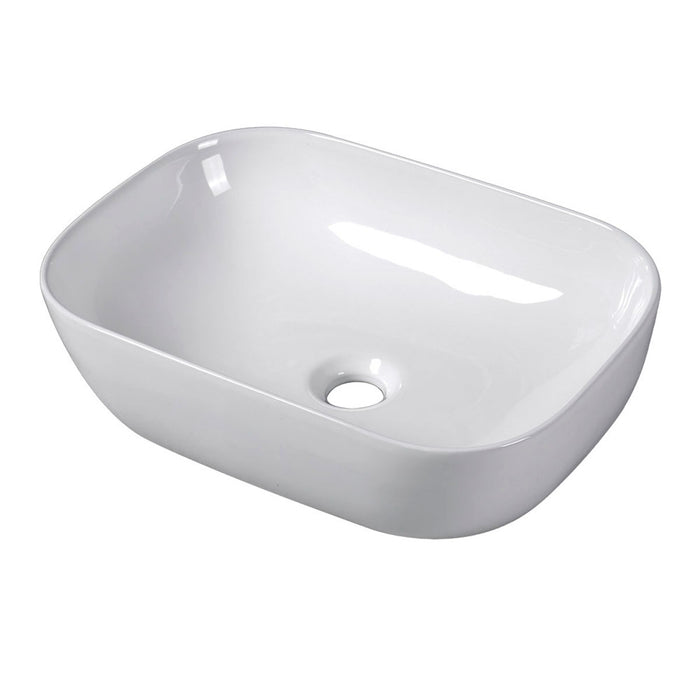 LLAVISAN 507194 Sink Oval Overmount 48X37X13 White