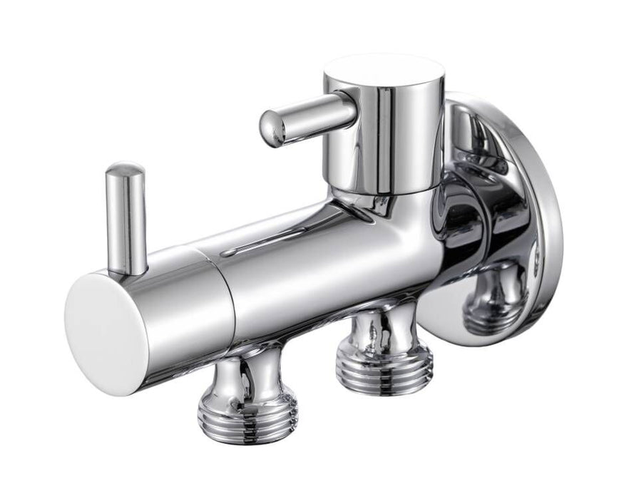 ARCOBAÑ 26L1213  Llave Lavadora Doble En Línea 1/2-1/2