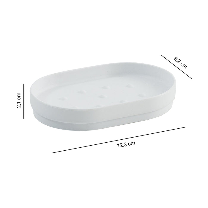 GEDY SH110200300 SHARON Jabonera Blanco Mate