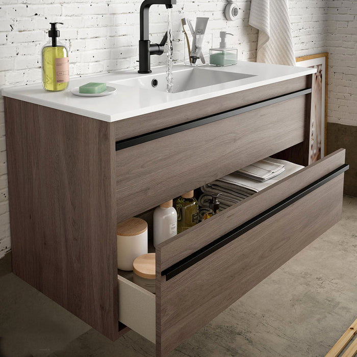 SALGAR ATTILA Mueble+Lavabo 60 cm Roble Eternity