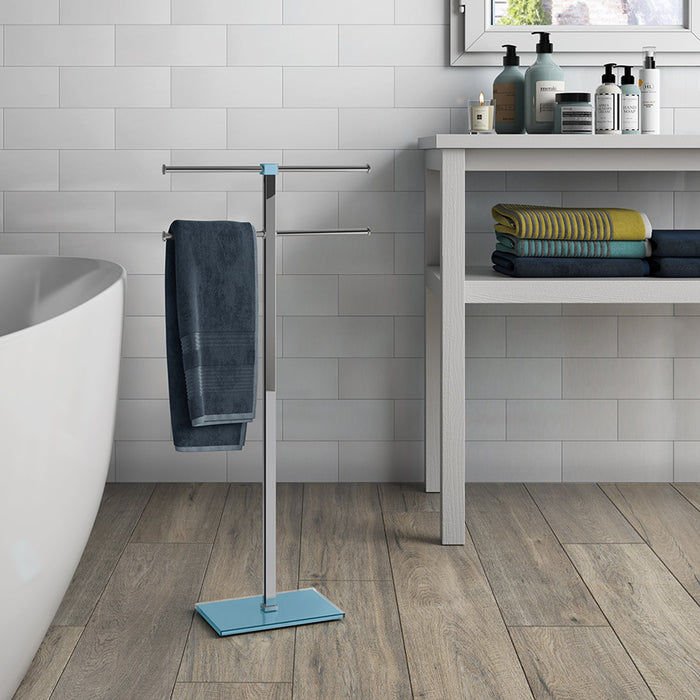 GEDY RA318600000 RAINBOW Toallero De Pie Cromo