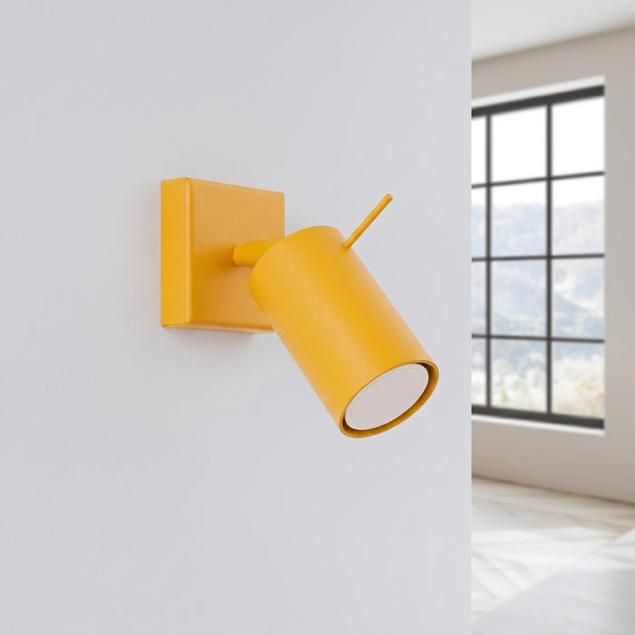 SOLLUX SL.2183 Aplique de pared RING amarillo