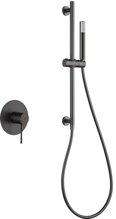 IMEX SMB063/BGM BLESS-PALAU Kit Monomando Ducha Empotrado Gun Metal