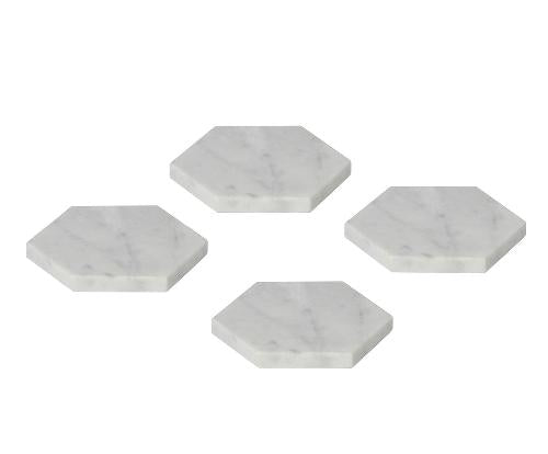 ANDREA HOUSE MS24133 Set 4 Posavasos Mármol 9X9X1 Cm