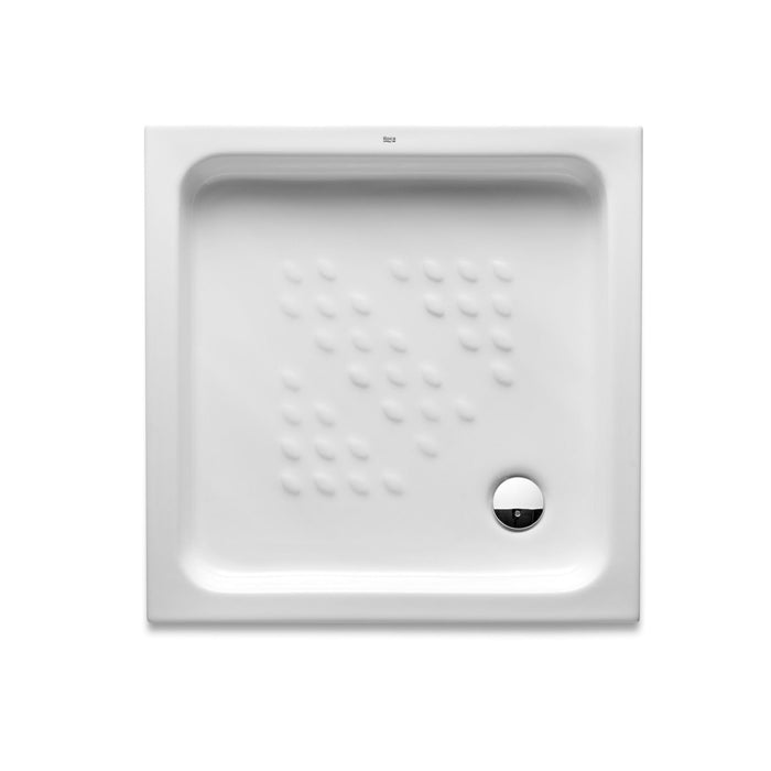 ROCA ITALIA Plato de Ducha Cuadrado Porcelana Blanco