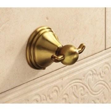 GEDY 75264400200 ROMANCE Percha Doble Bronce