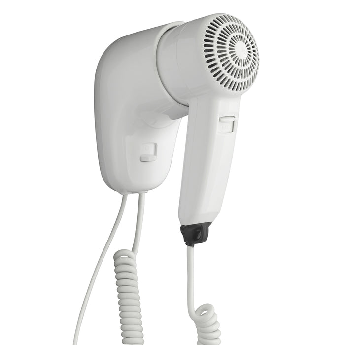 GEDY 50610200000 SCIROCCO Secador de pelo 1200 W con soporte a pared blanco
