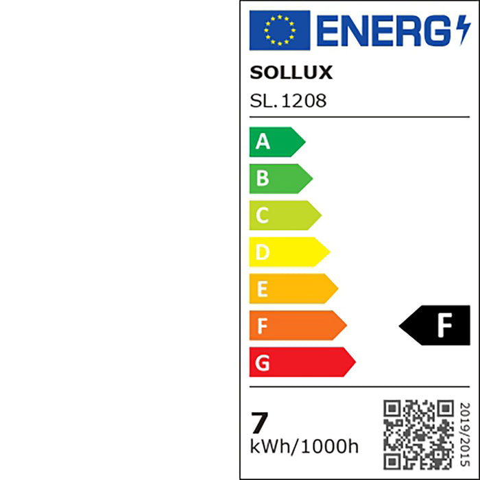 SOLLUX SL.1208 Bombilla LED E27 3000K 7W 760lm