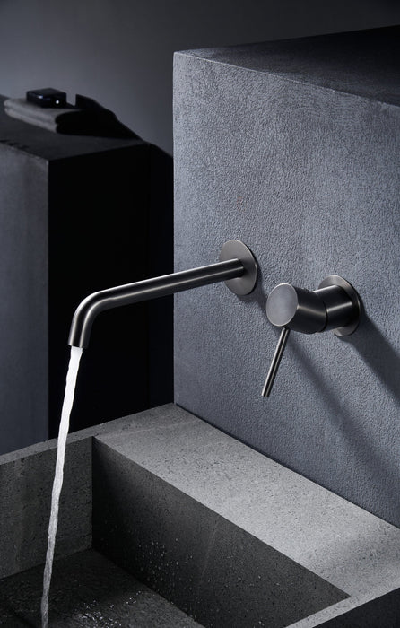 IMEX GLM039/BGM MONZA Grifo Monomando Lavabo Empotrado Black Gun Metal