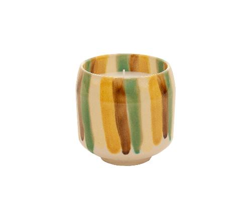 ANDREA HOUSE AX75067 Vela Cerámica Lima Ø11X11,5Cm
