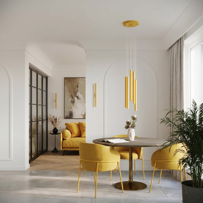 SOLLUX SL.2139 Lámpara colgante PASTELO 3P amarillo