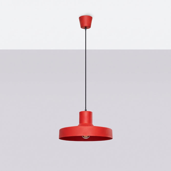 SOLLUX SL.2057 Lámpara colgante BILO rojo