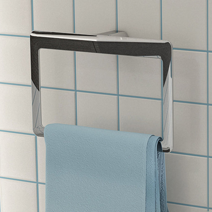 GEDY PI701300100 PIRENEI Chrome Ring Towel Holder