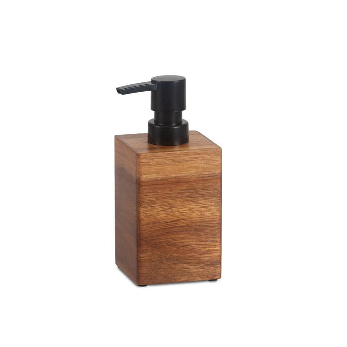 Andrea House BA25084 Dispensador De Baño De Madera Natural