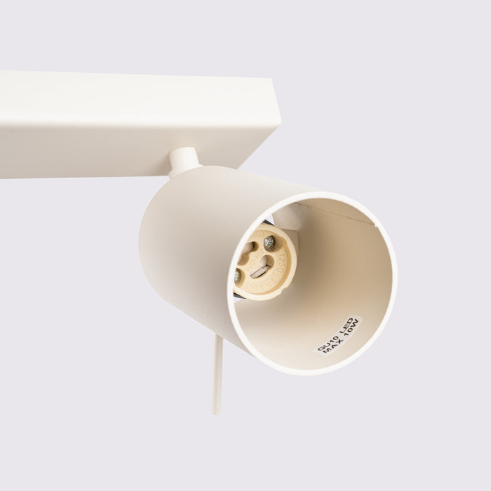 SOLLUX SL.1499 Lámpara de techo RING 6L beige beige